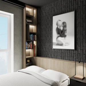 Sypialnia - regał mazy