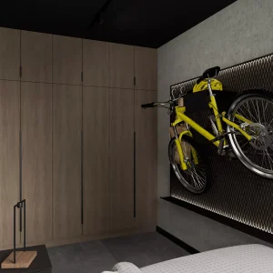 Sypialnia - szafa rower